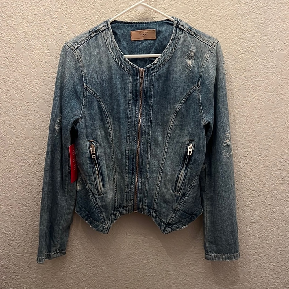 Blank NYC Part time lover denim jacket.
